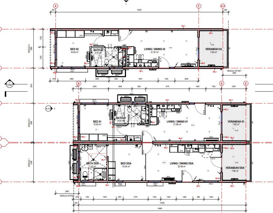 Health Service Accommodation Buildings