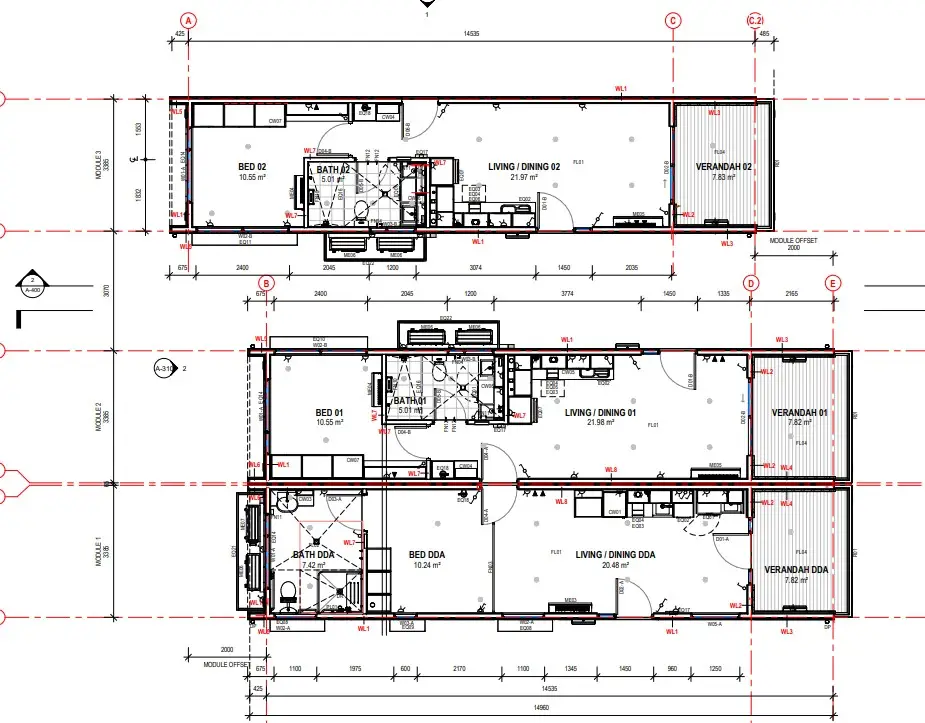 Health Service Accommodation Buildings